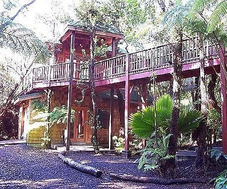 The Guest Cottages @ Volcano Acres Tree House Exterior foto